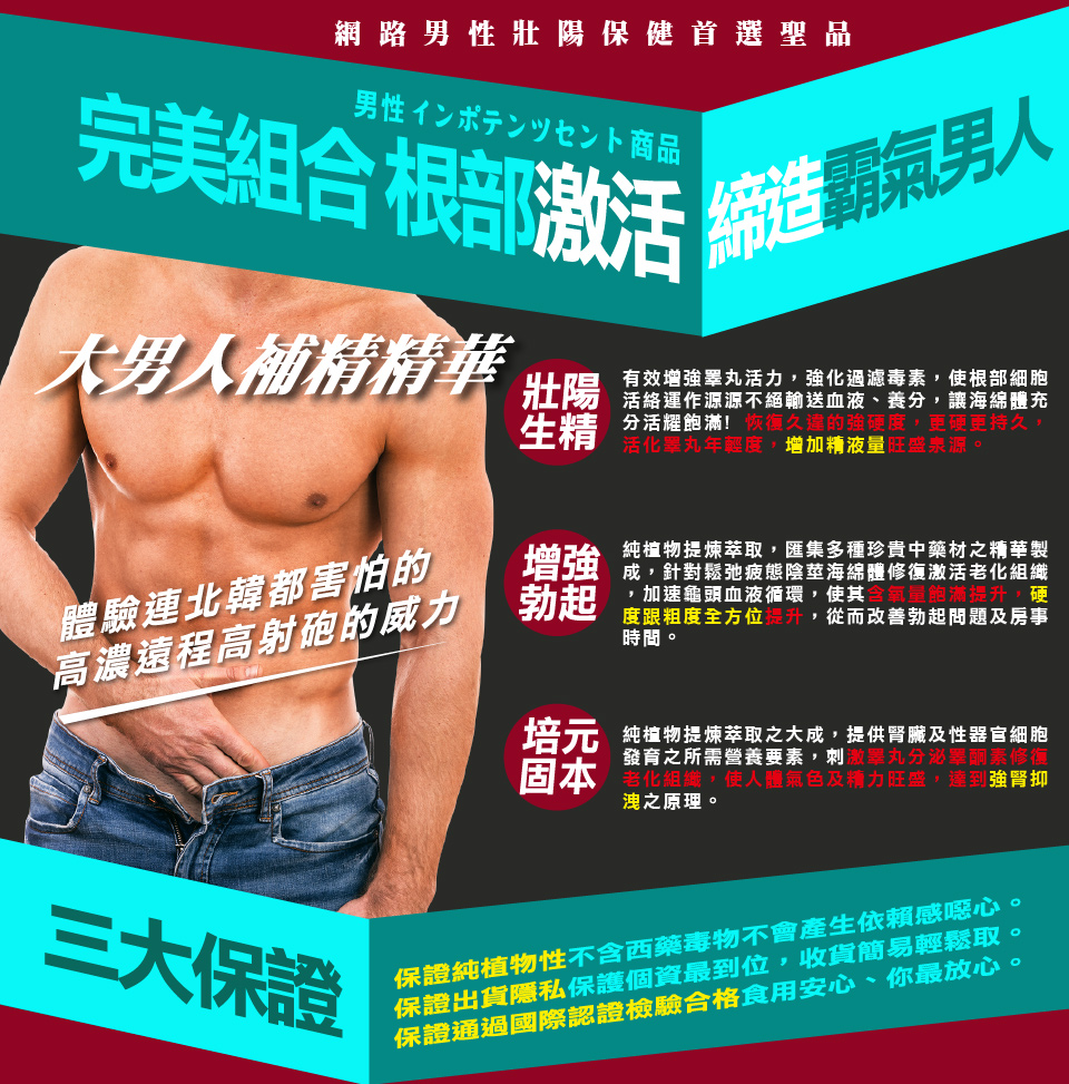 我愛簡單購 IEasyShopping 【DR.MAN】大男人補精精華(10送3)